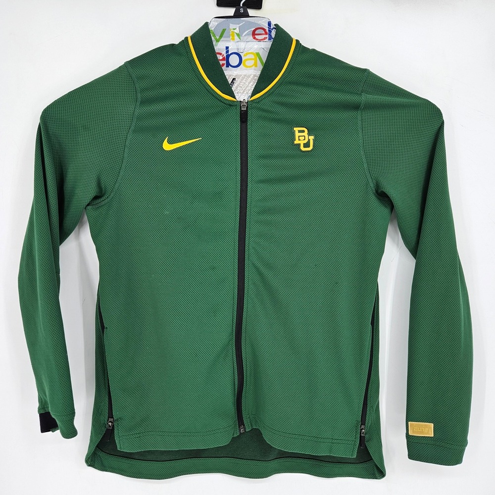 Baylor Bears Jacket Mens Large Tall Coaches‎ Courtside Basketball Performance